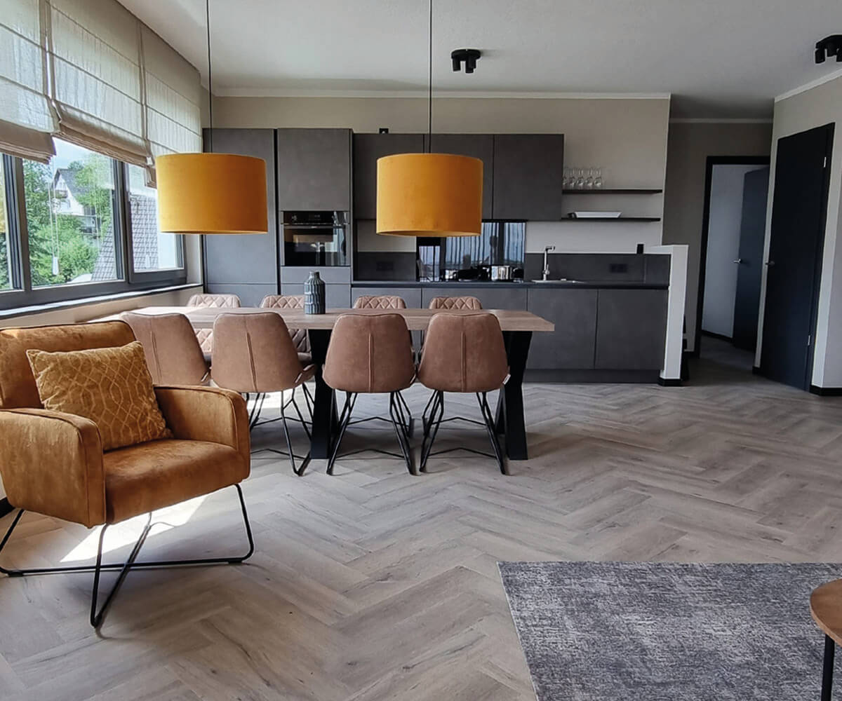 keuken en woonkamer appartement neuastenberg